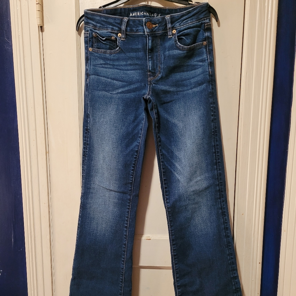 American eagle Favorite boyfriend Jean sz 6-Xlong